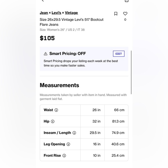 Vintage Levi’s Jeans - Picture 14 of 14